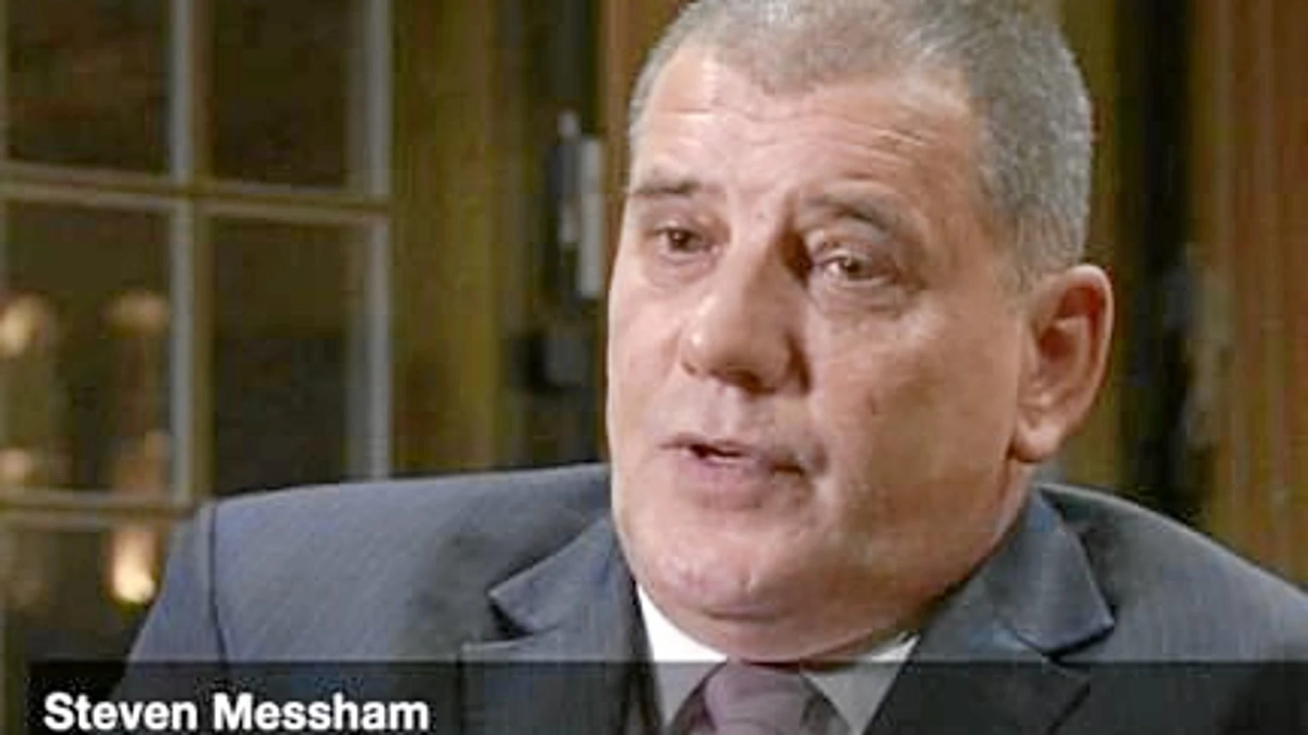 Steven Messham (en la imagen, durante su intervención en el programa de la BBC) fue víctima de abusos sexuales cuando era menor y ayer pidió disculpas por haber acusado a la persona equivocada
