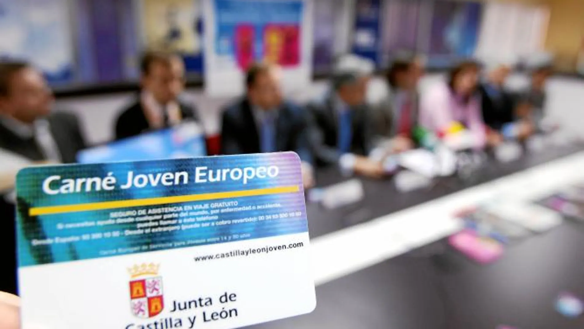 Presentación del Carné Joven Europeo que ya pueden solicitar o renovar 450.000 castellanos y leoneses