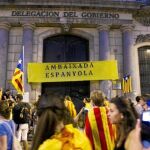 La manifestación del pasado 11 de septiembre paralizó el centro de Barcelona con exclamaciones soberanistas