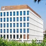 Imagen del edificio que alberga el Banc de Sang i Teixits en el Distrito 22@ de Barcelona