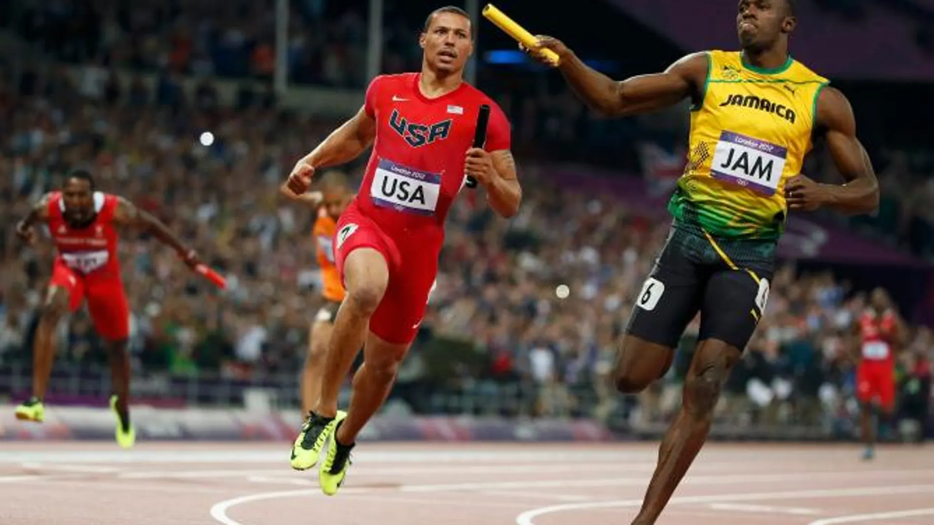 Atletismo/ Jamaica se impone en los 4x100 con récord del mundo MADRID, 11 (EUROPA PRESS)