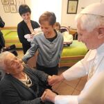 El Papa se emocionó hablando con los ancianos que cuida la Comunidad de San Egidio en Roma