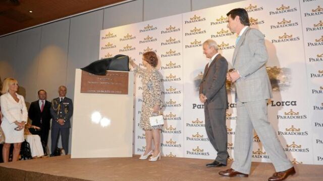 La Reina inaugura el Parador de Lorca un soplo de esperanza