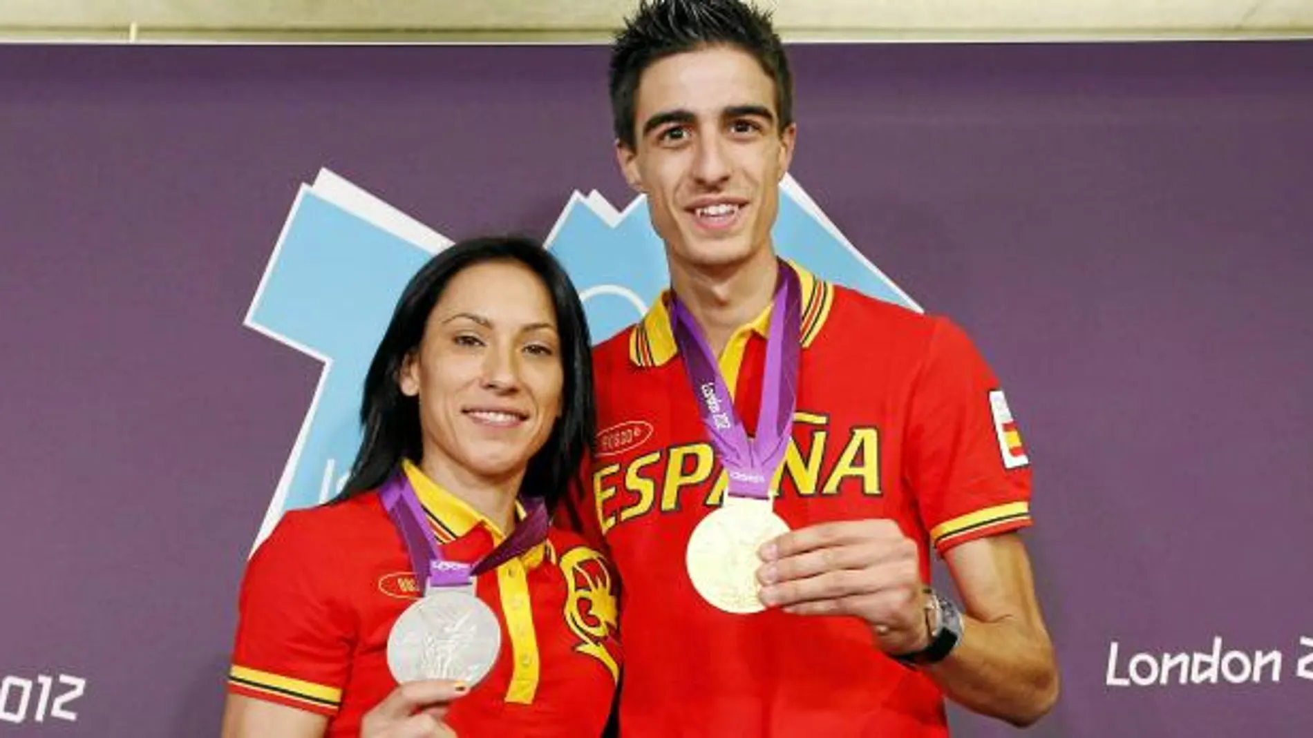 Joel y Brigitte, medallistas