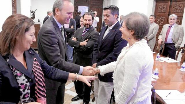 El presidente Fabra recibió al Consejo Asesor de Ganadería
