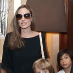 Angelina Jolie enfadada con su suegra