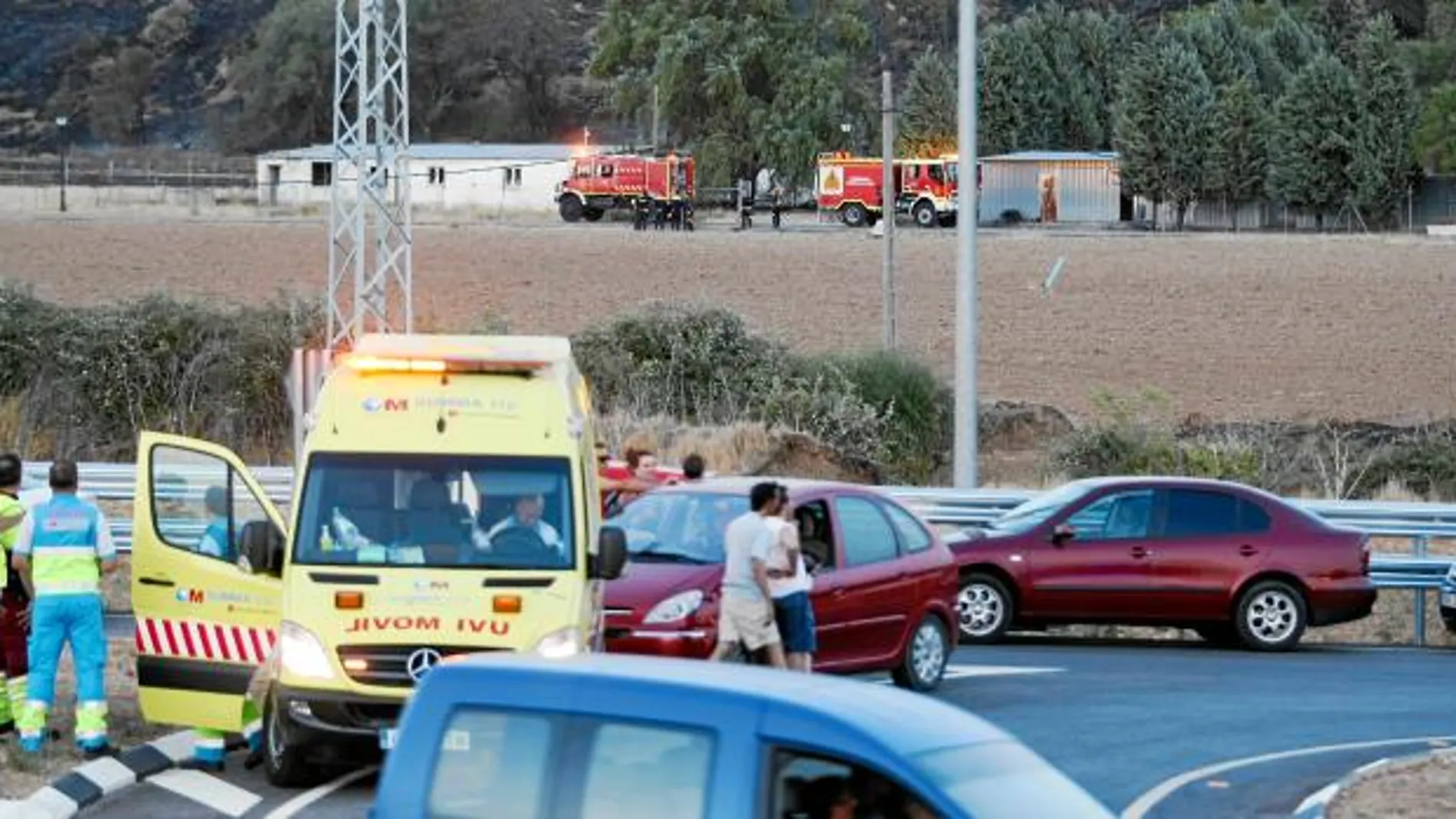 A las 16:00 horas se registró una llamada al centro de Emergencias 112 que alertaba de un incendio agrícola cerca de las viviendas de la urbanización La Cardosa, de Valdeavero. A las 21:00 horas, el fuego se daba por controlado
