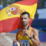 García Bragado es el «abuelo» del equipo de atletismo