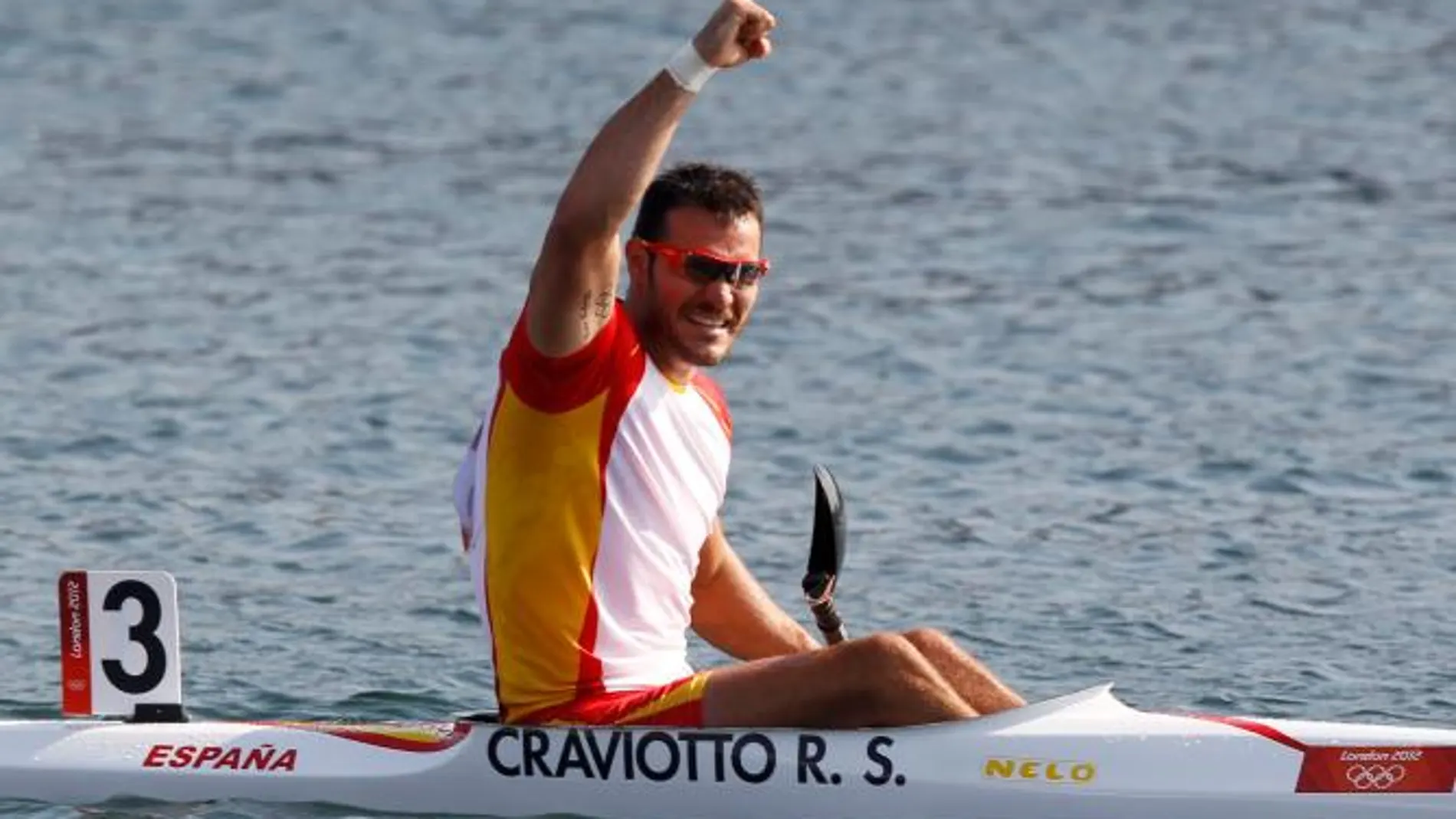 Saul Craviotto, medalla de plata en K1 200