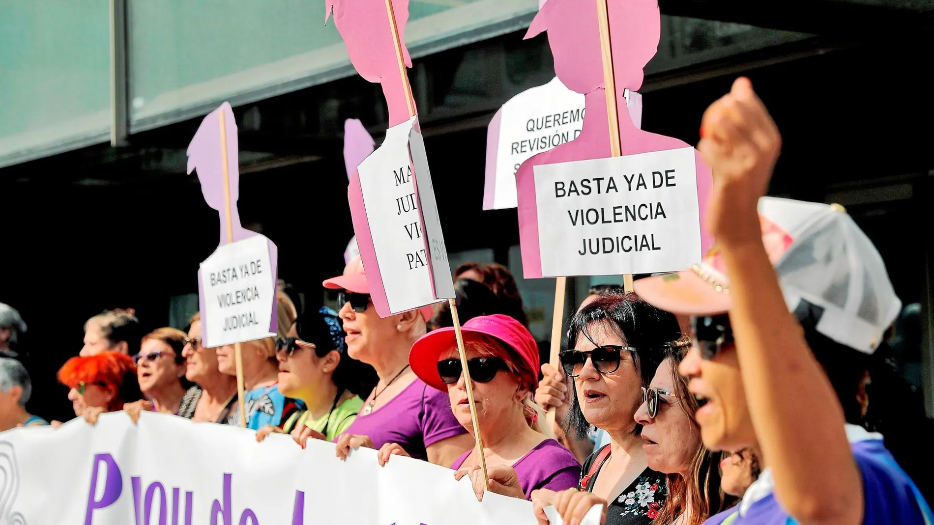 Imagen de archivo de una de la manifestaciones convocadas por toda España tras la publicación de la sentencia