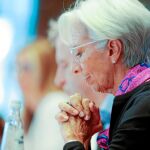 La próxima presidenta del BCE, Christine Lagarde, ayer, en Bruselas