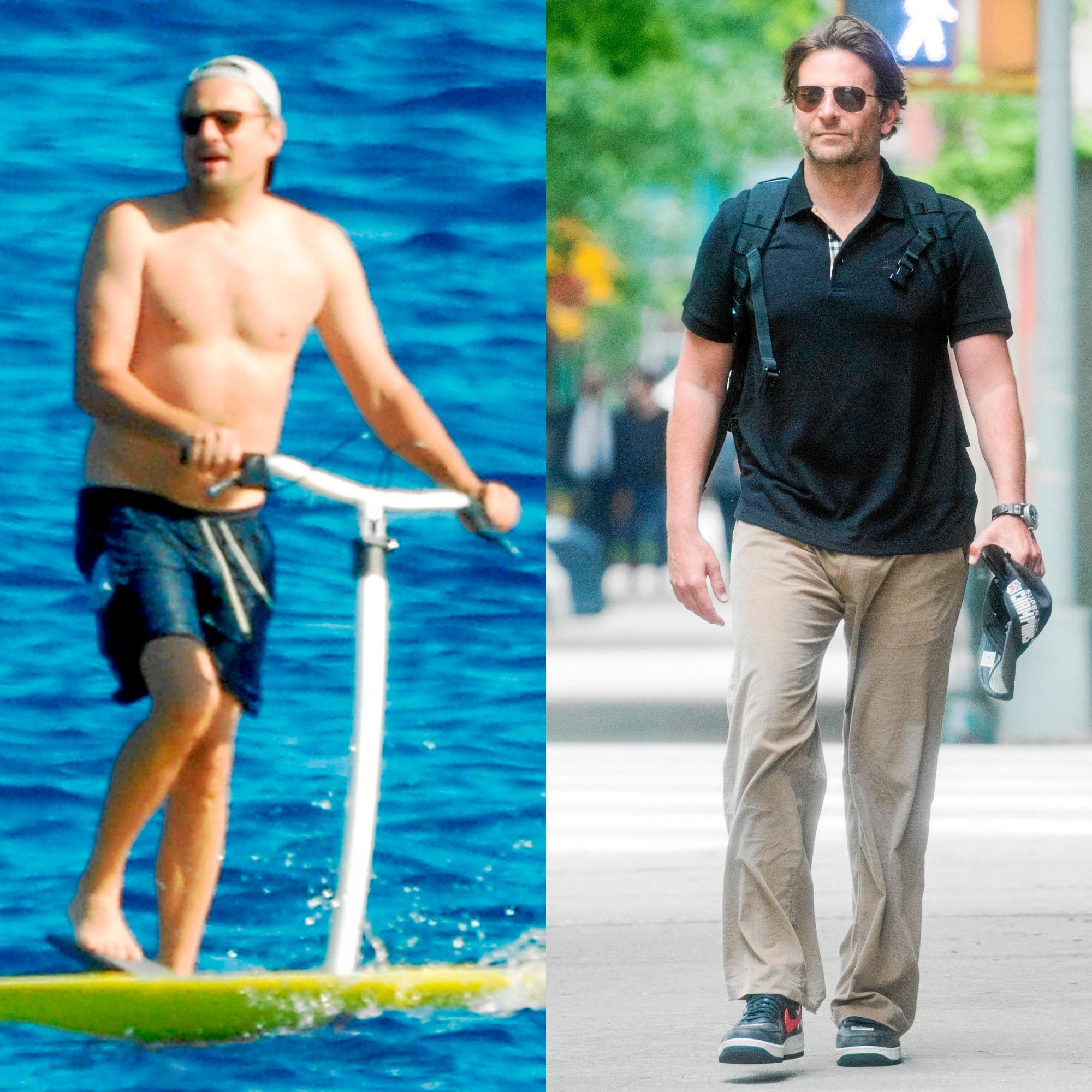 Dicaprio y Cooper también dicen adiós a sus abdominales