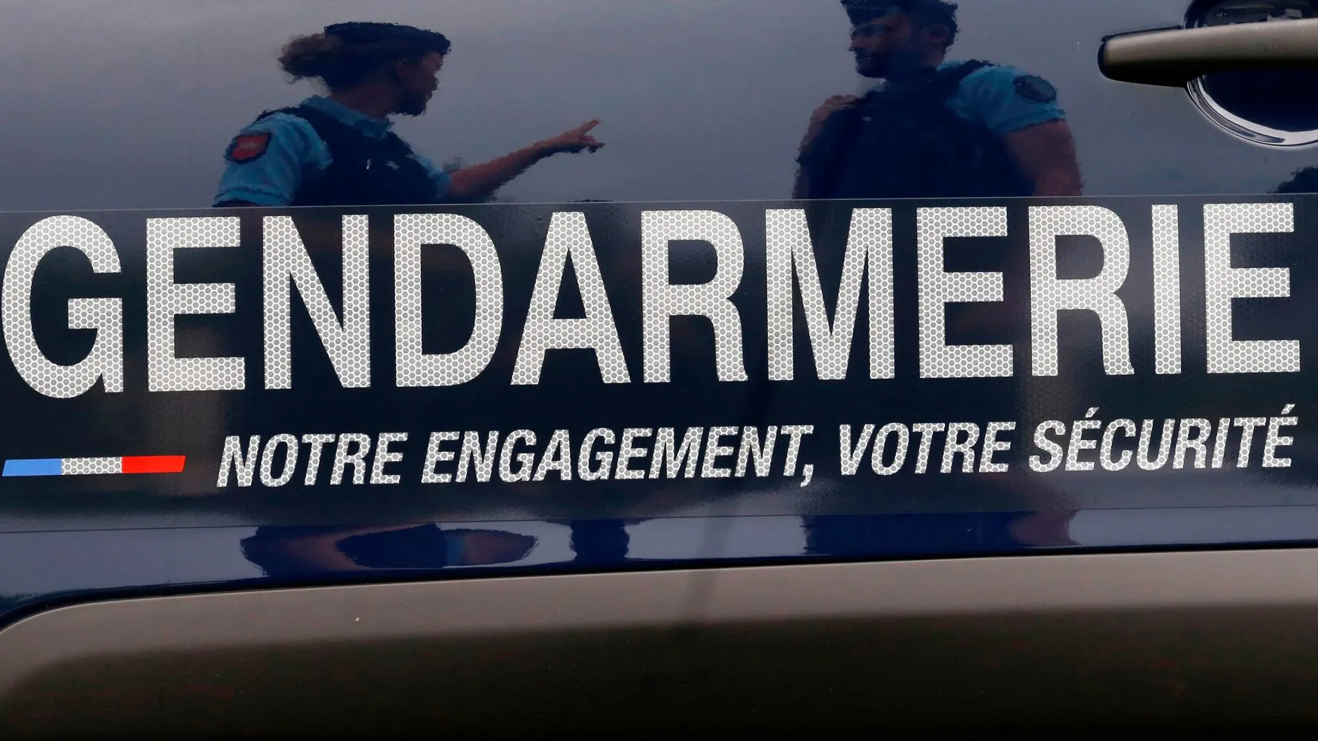 Vehículos de la gendarmería francesa