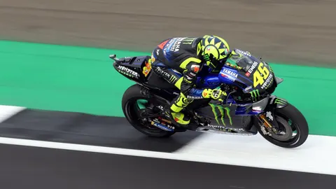 Valentino Rossi, en Silverstone