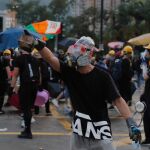 Manifestantes se enfrentan con la Policía en Hong Kong / Foto: Ap