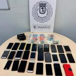 Detenida una mujer con 27 móviles robados en el MadCool