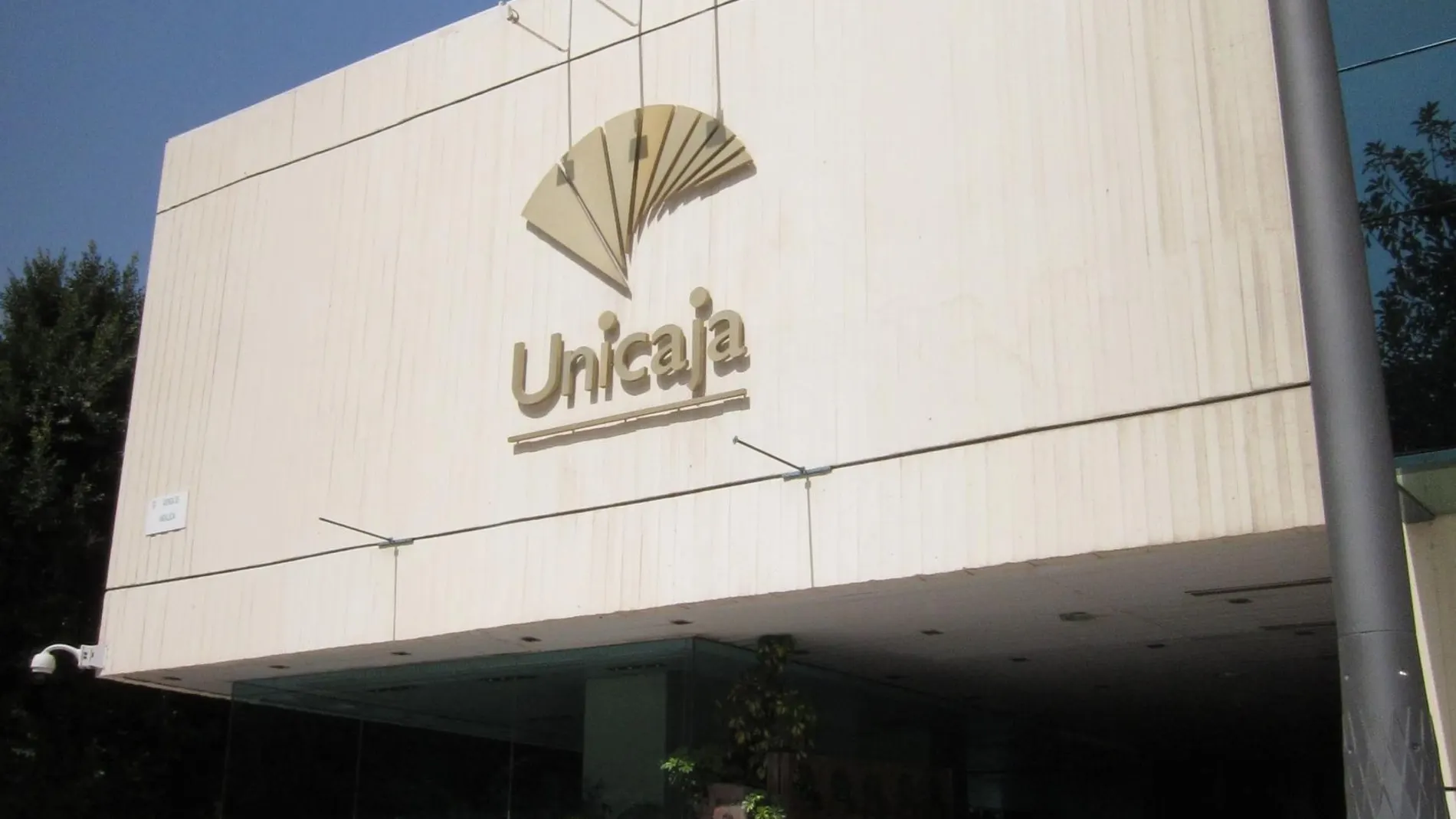 Sede de Unicaja, en Málaga