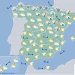 Fin de semana con importante bajada de temperaturas, hasta 10 grados, en toda España