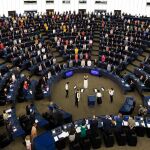 Vista general de la primera sesión del recién compuesto Parlamento Europeo