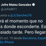Un ex jugador del FC Barcelona amenaza al periodista de «El Chiringuito» José Luis Sánchez