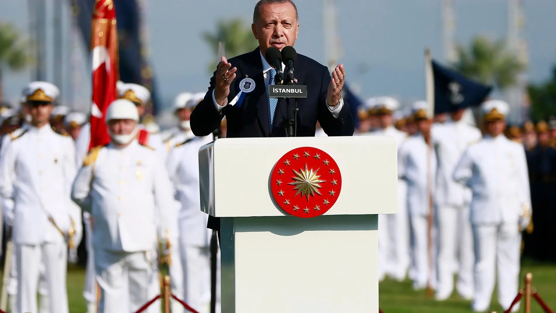 El presidente turco Recep Tayyip Erdogan/AP