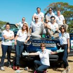 Foto de familia de los participantes. Foto: Land Rover