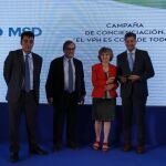 Sergio Alonso, Francisco Marhuenda, María Luisa Carcedo y Juan Carlos Gil