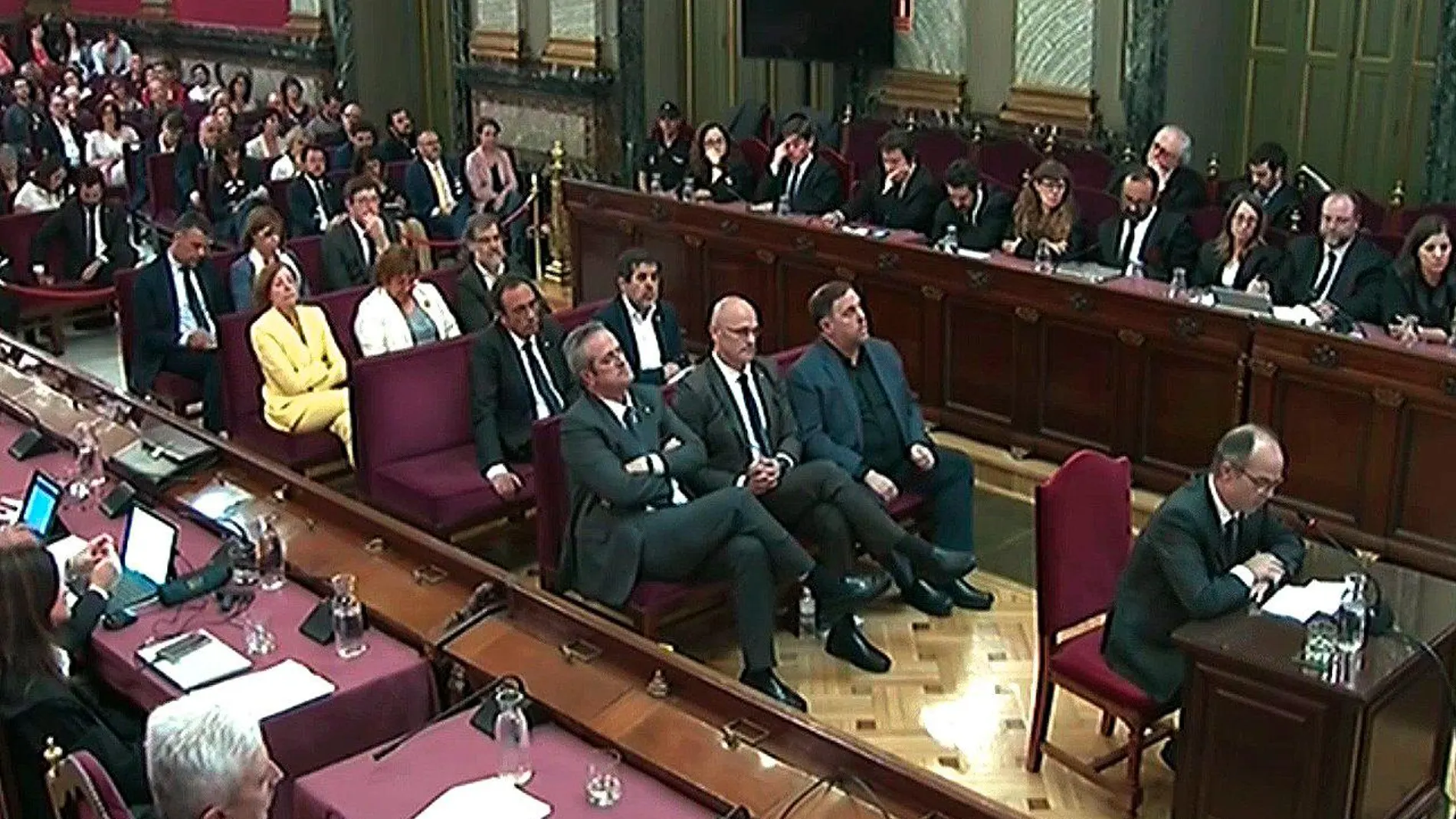 Última jornada del juicio del procés en el Tribunal Supremo/Ep