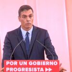 El secretario general del PSOE y presidente del Gobierno en funciones, Pedro Sánchez. EFE/Mariscal