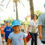 Niños y niñas en situación de pobreza disfrutan de su tiempo de ocio