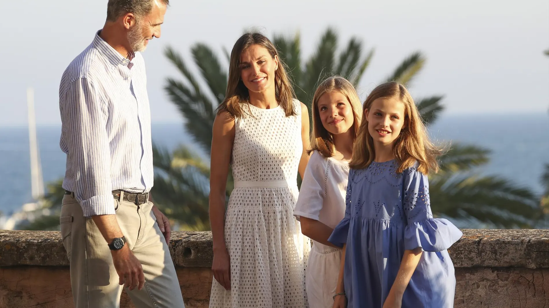 Así fueron los 'looks' de Letizia durante sus vacaciones en Mallorca