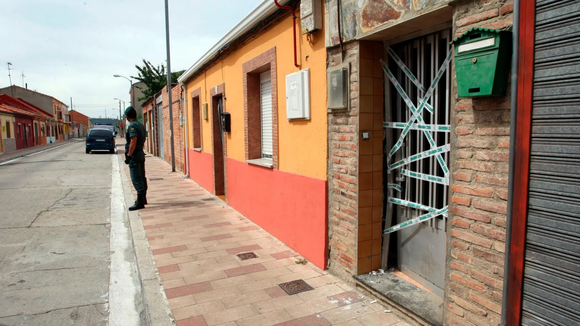 Calle del barrio vallisoletano de Las Flores donde se produjo la detención