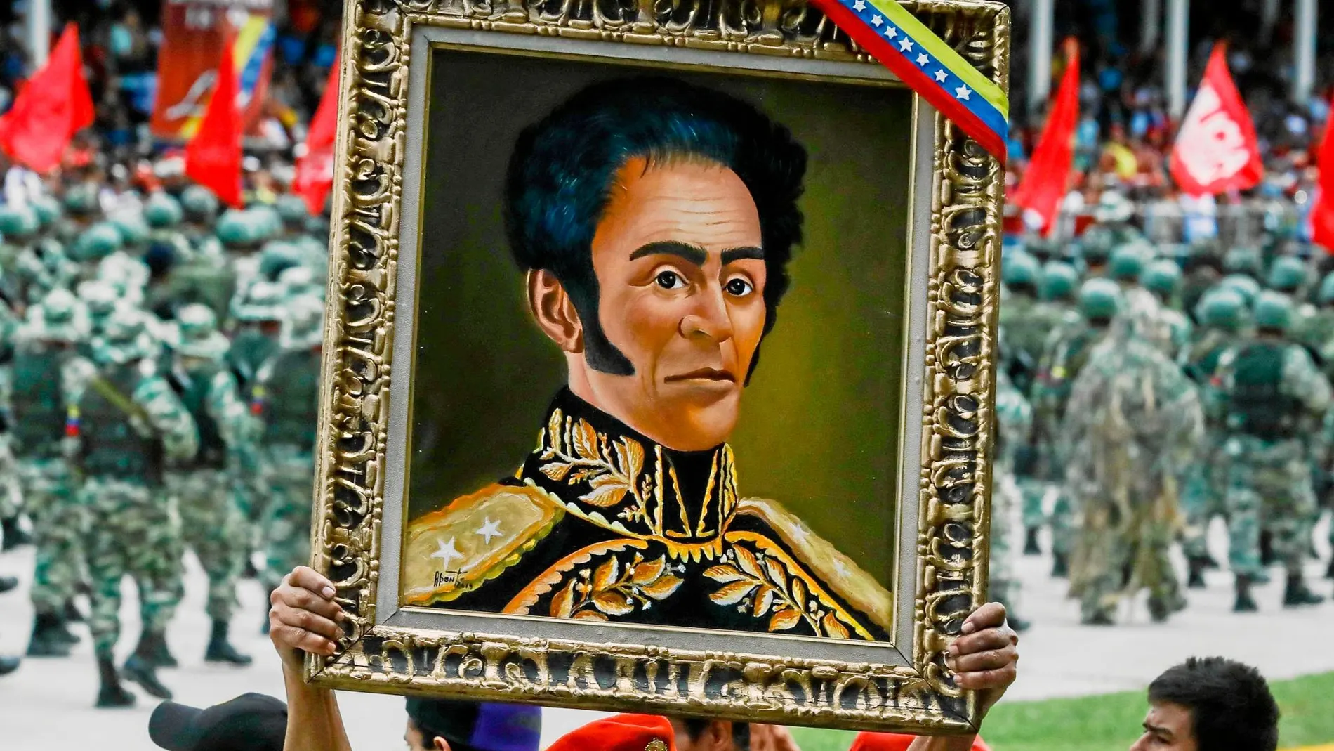 El chavismo se apropió de la imagen de Bolívar desde su llegada al poder en Venezuela