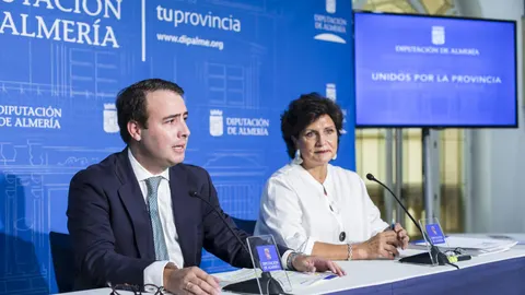 Presentación del proyecto "Almería, Empleo Joven contra la Despoblación"en la Diputación / La Razón