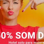 "Fuera hombres": polémica por el primer hotel sólo para mujeres de España