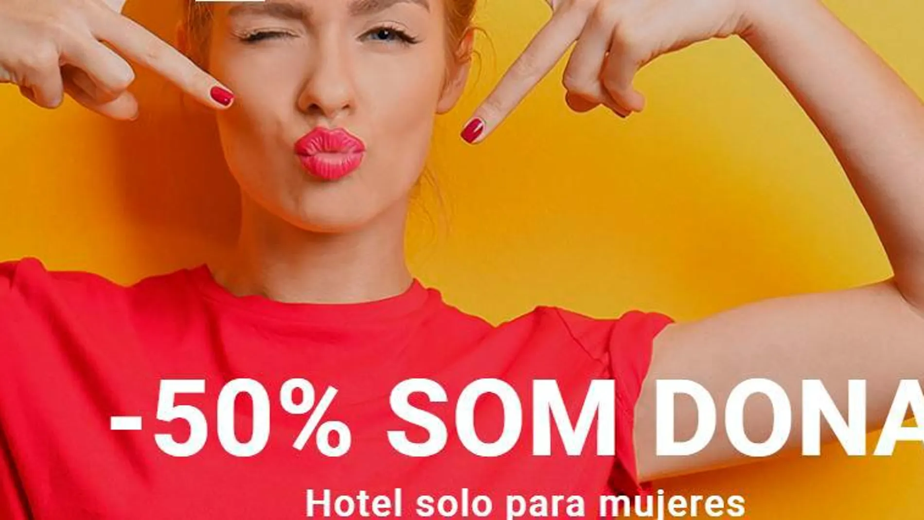 "Fuera hombres": polémica por el primer hotel sólo para mujeres de España