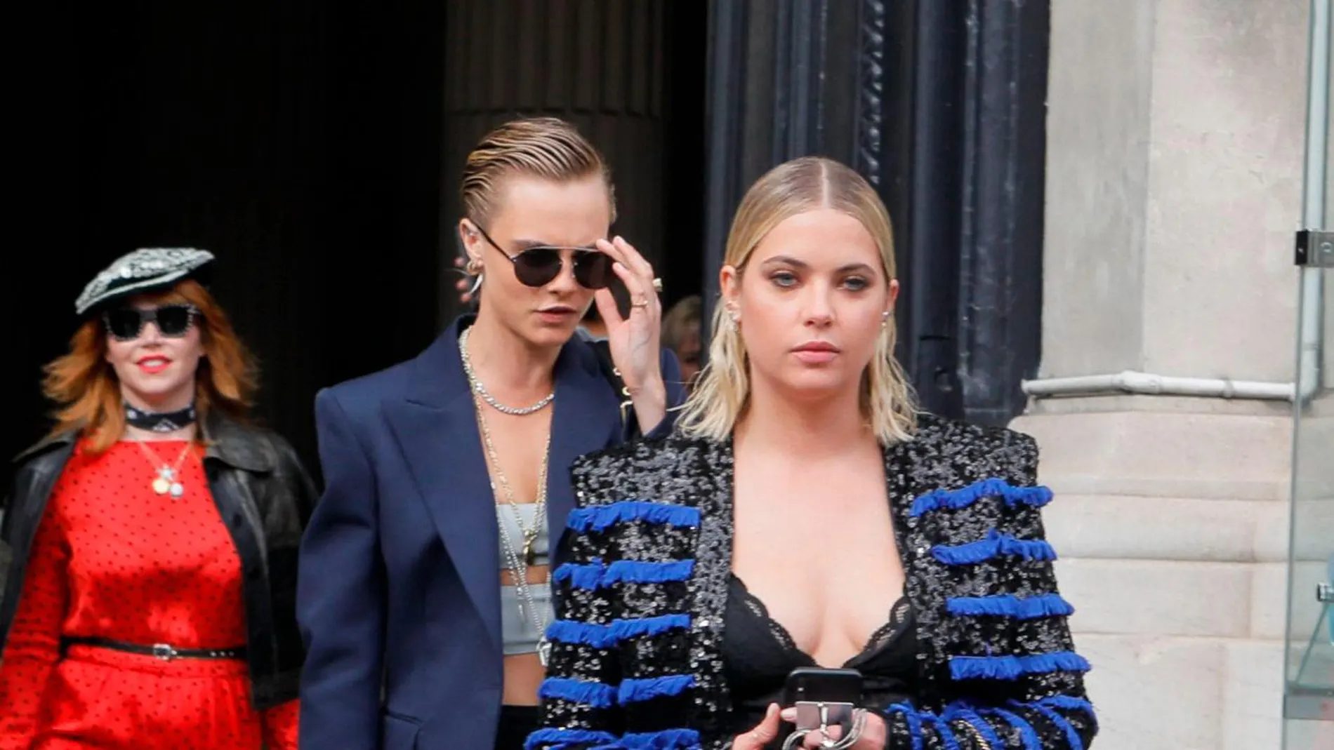 La modelo británica Cara Delevingne y la actriz estadounidense Ashley Benson / Foto: Gtres