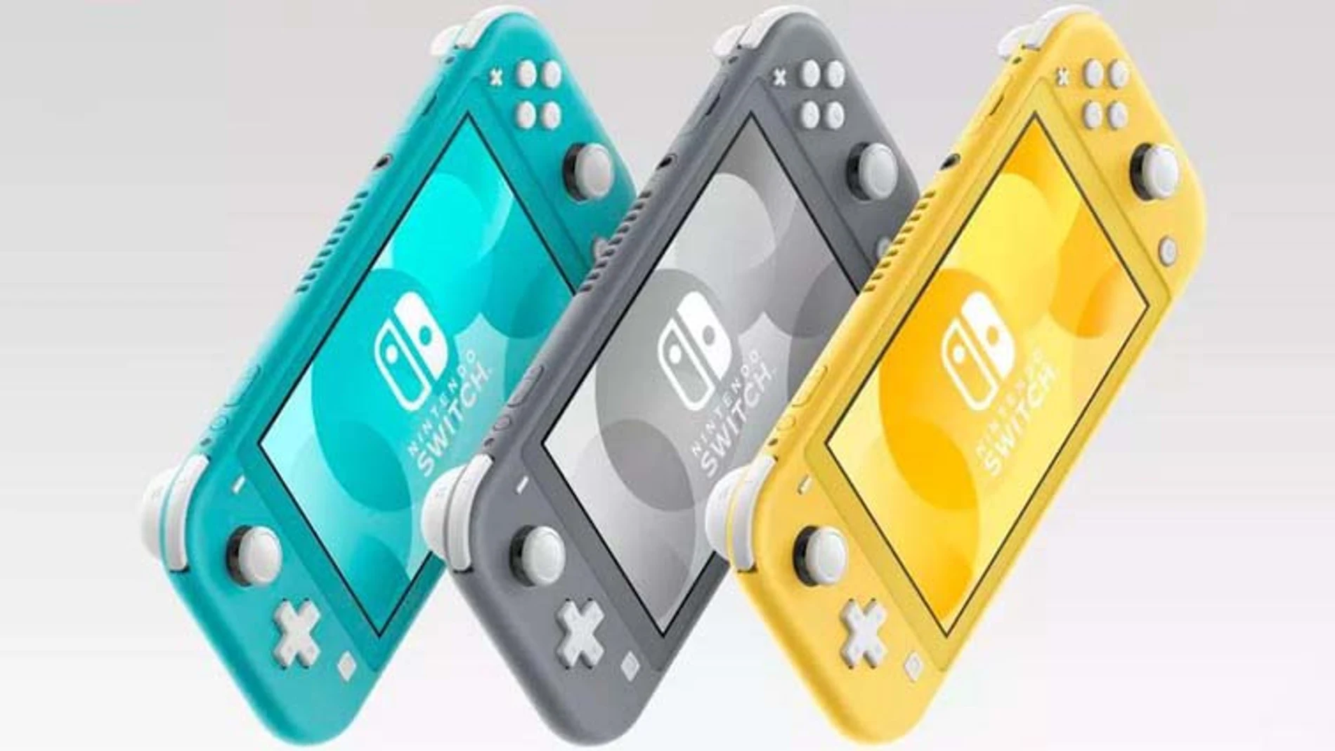 En tres colores muy atractivos, la Nintendo Switch Lite es más ligera y compacta, para jugar en cualquier lugar.