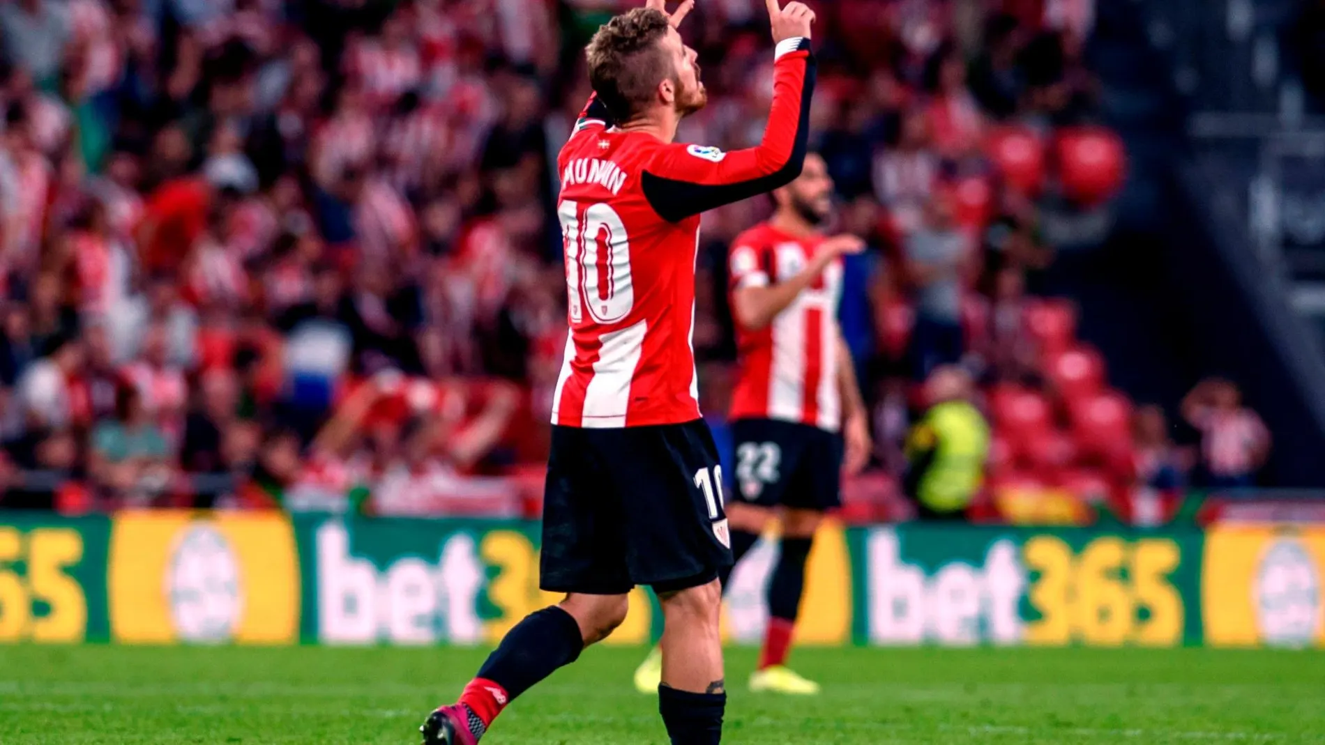 Muniain, tras marcar el segundo gol