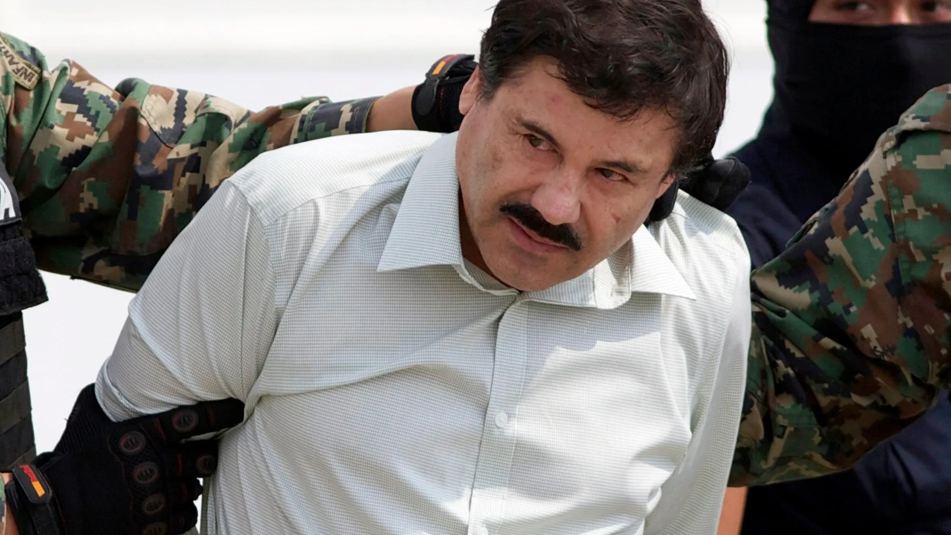 El Chapo Guzmán tras su detención/AP