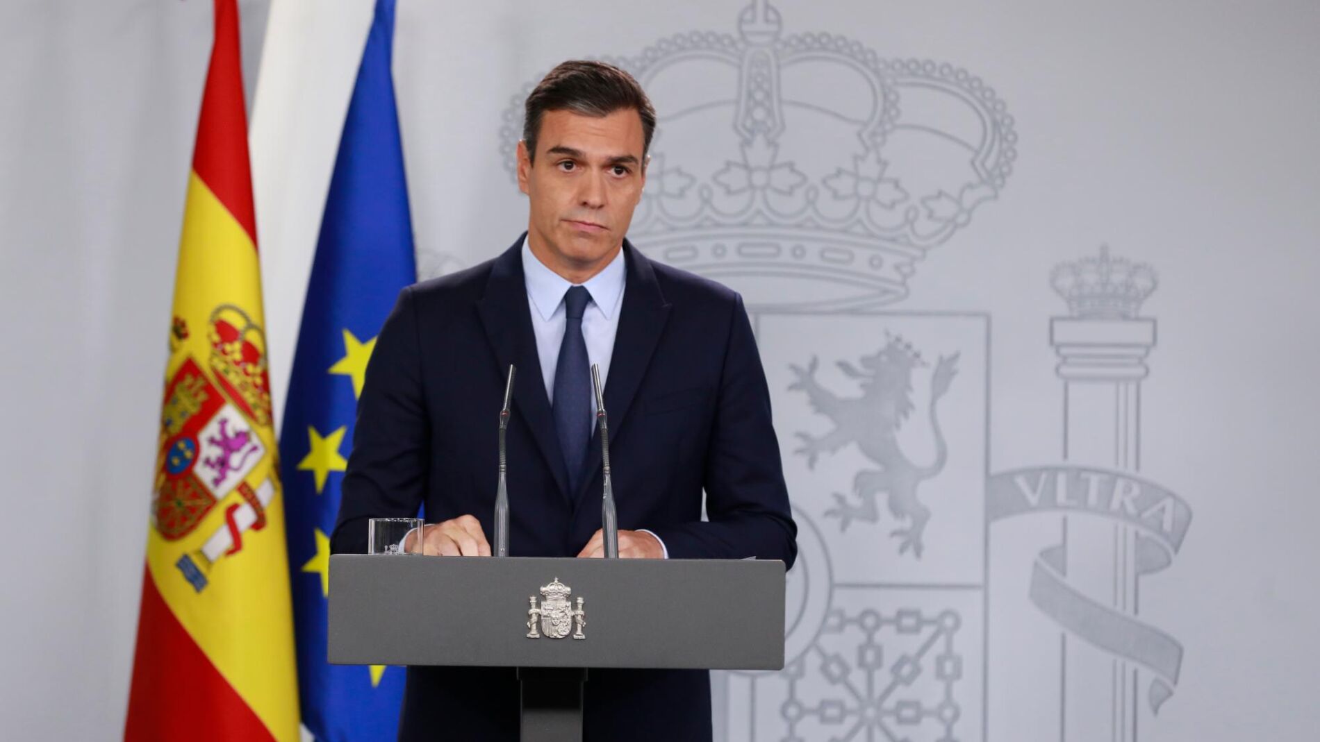 Declaración Institucional De Pedro Sánchez