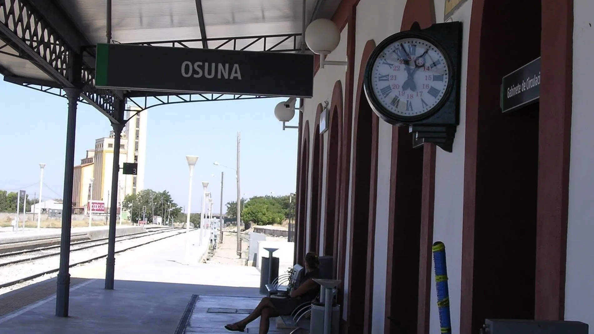 Estación de Osuna, en Sevilla