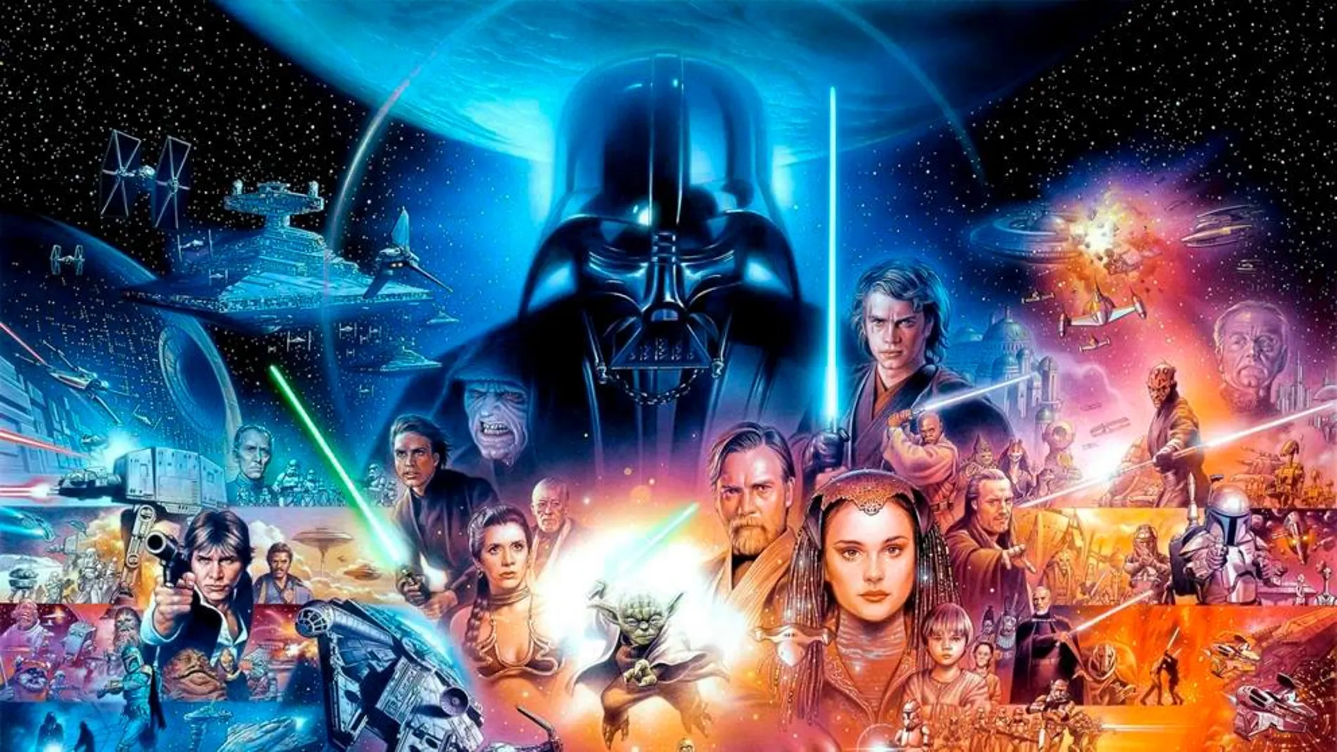Las películas de La Guerra de las Galaxias forman parte ya de la cultura popular