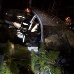Dos personas fallecidas en un accidente de tráfico en La Robla (León)