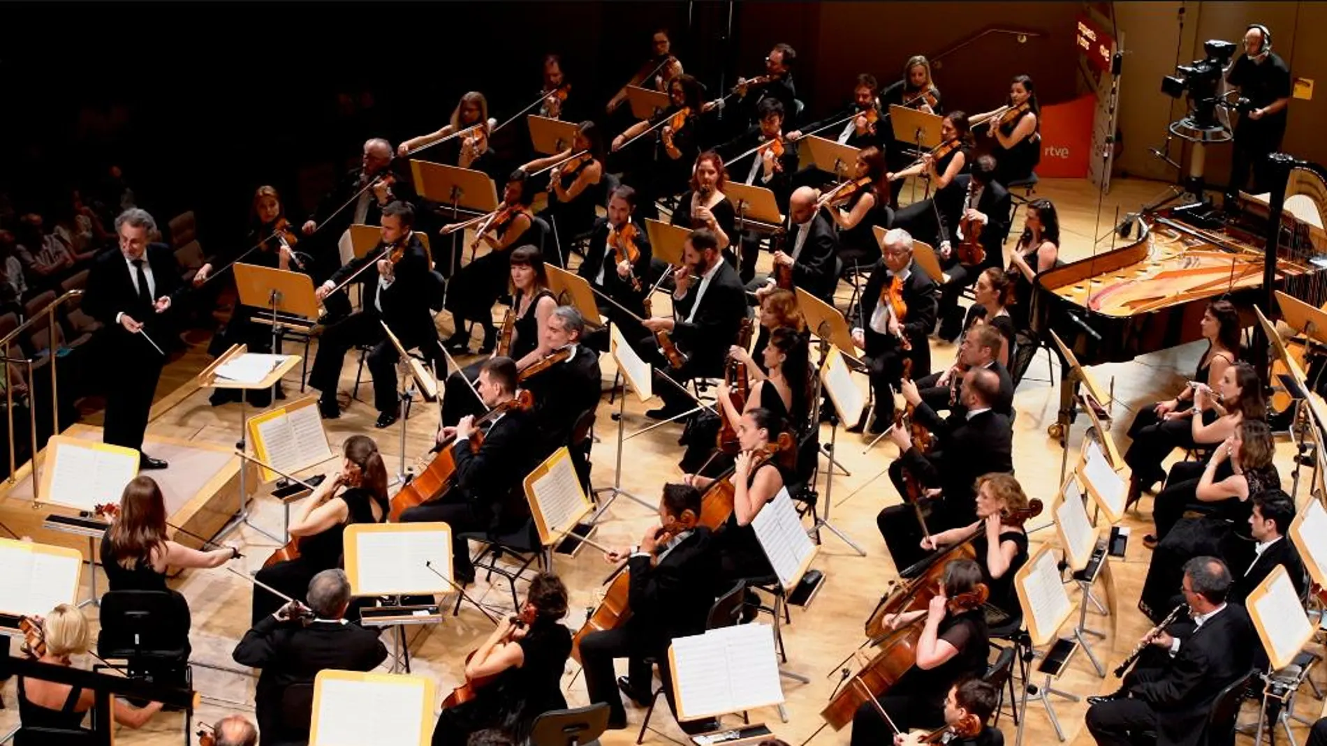 La orquesta sinfónica de RTVE en una imagen de archivo