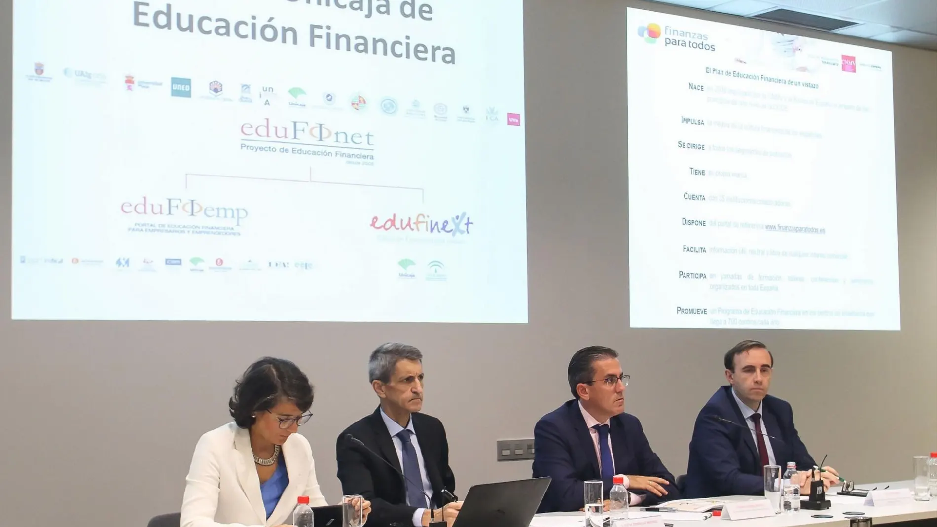 Presentación del nuevo curso del proyecto Edufinet / La Razón