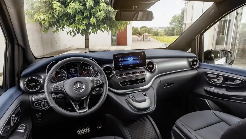 Mercedes EQV: ocho plazas y eléctrico