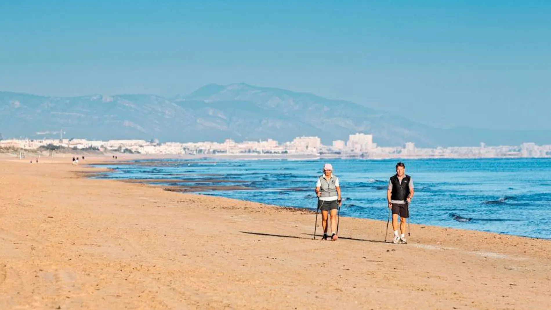 Playa de l’Aigua Morta de la localidad valenciana de Oliva