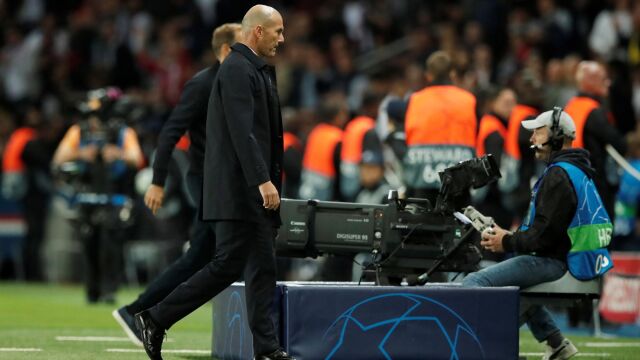 Zidane, tras el partido contra el PSG