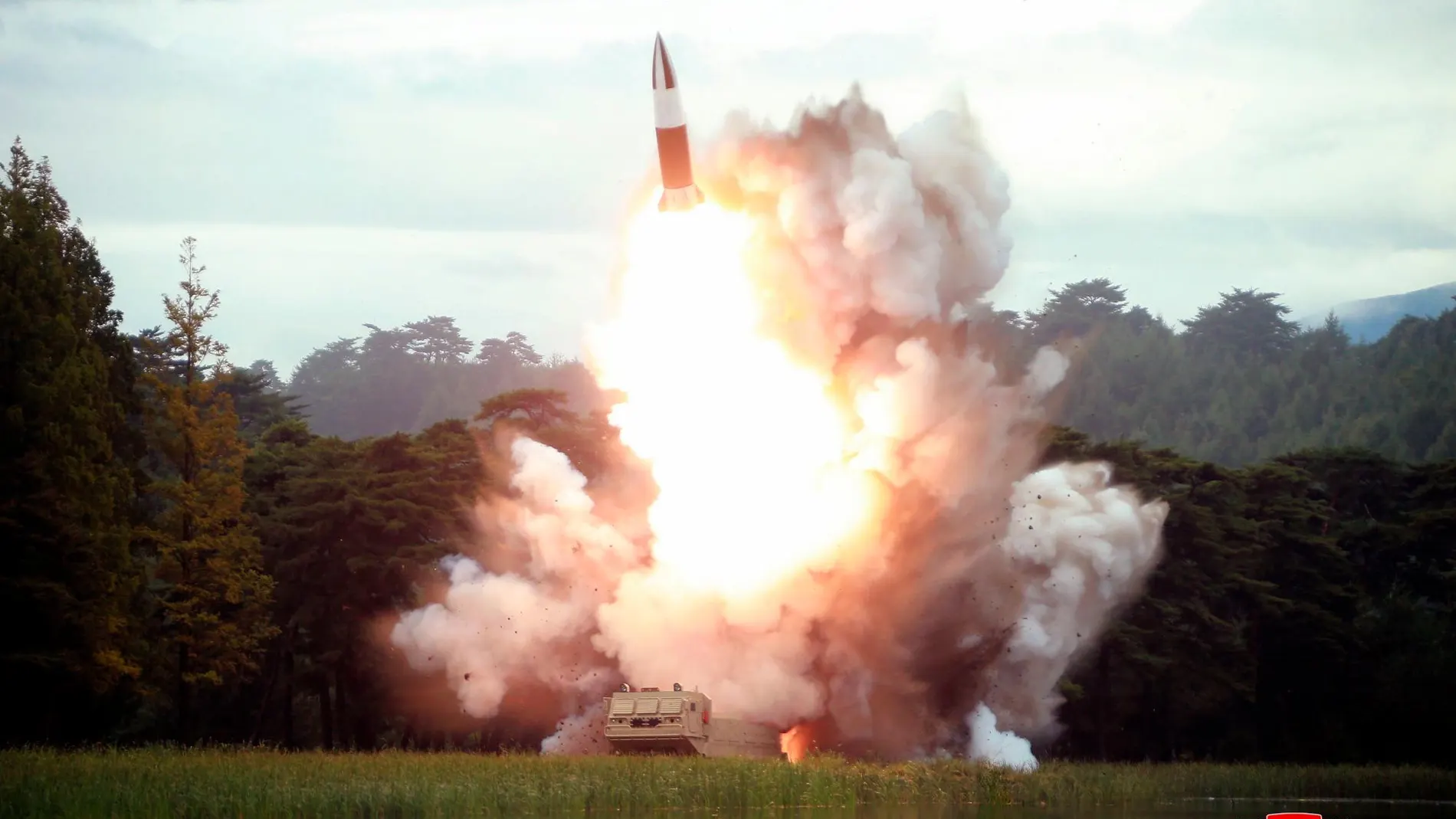 Imagen de la “nueva arma” empleada por “Corea del Norte”